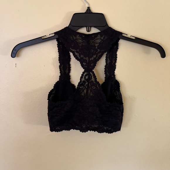 Intimately Free People Elegant Black Lace Bralette Size XS - Picture 2 of 6